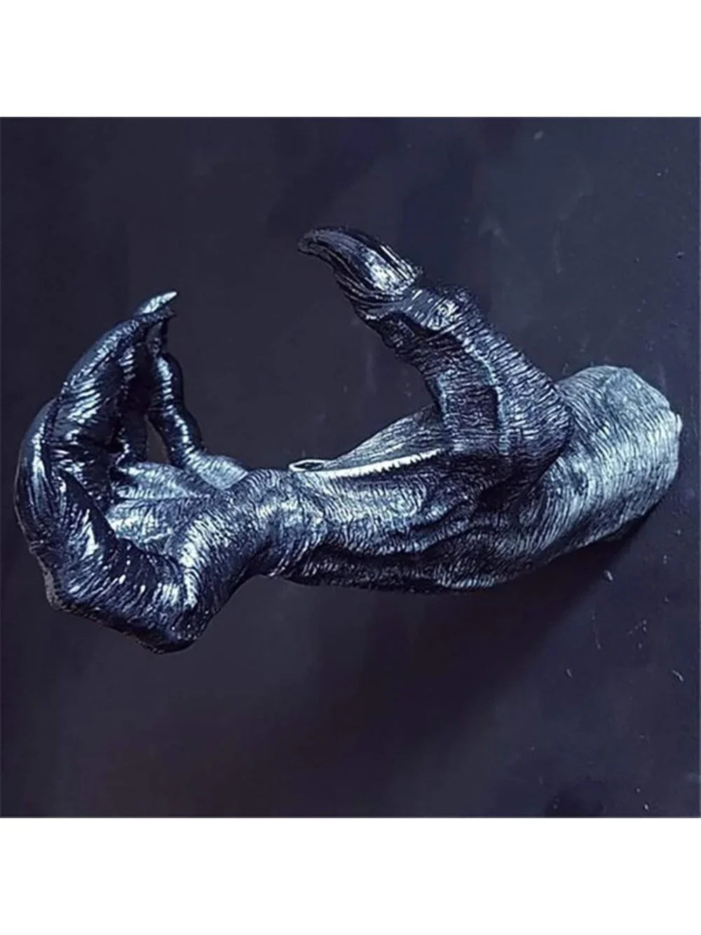 Aesthetic Witch Demon Hand Wall Art Sculpture - Retro Resin Hanging Decor